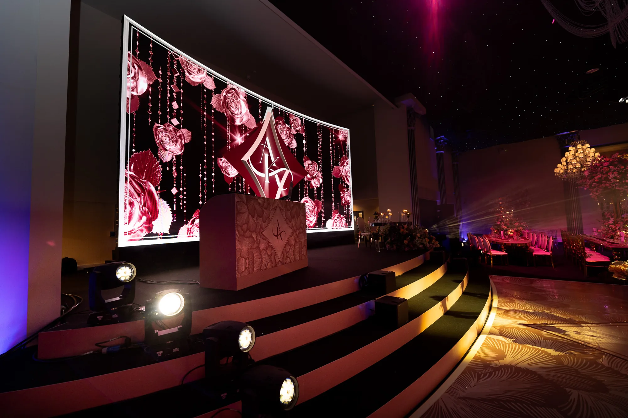 Bespoke stage sets