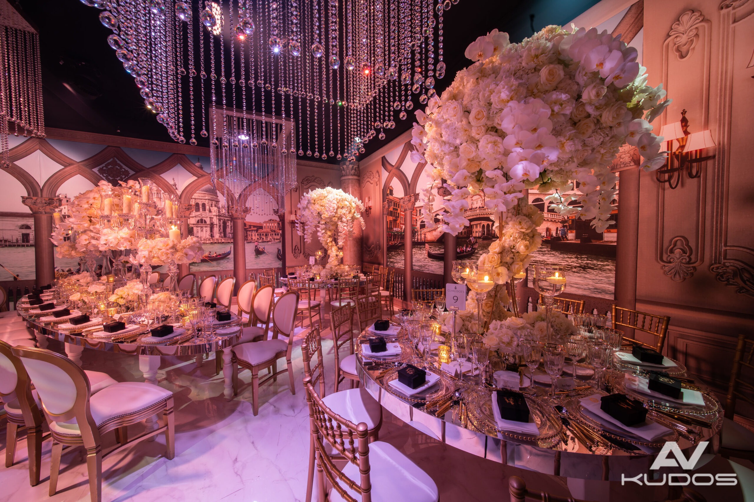 An Italian Palazzo Wedding at Claridge's, Claridge's