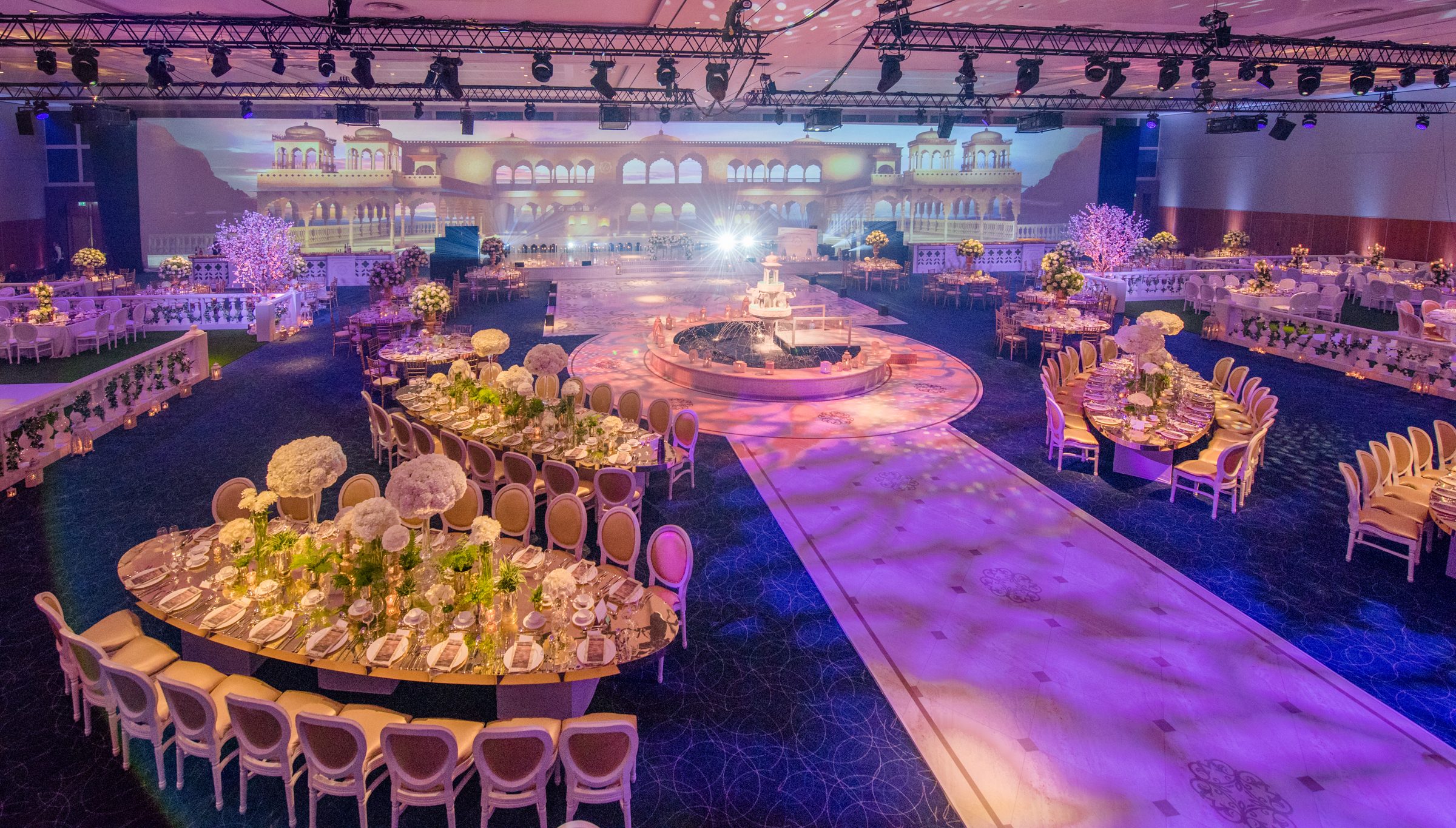 InterContinental O2, One team, lighting, sound and effects