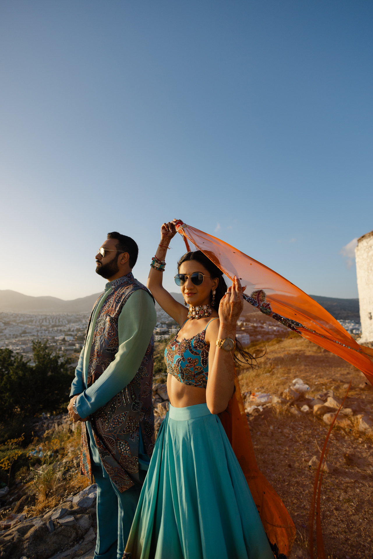 Risha & Aakash in Bodrum, Bodrum, Turkey, Kudos Music