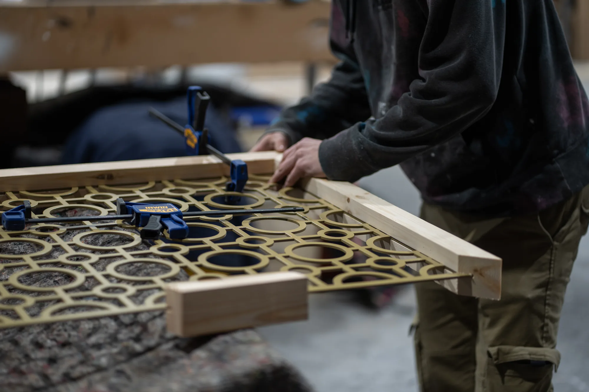 Inside the Kudos Music scenic workshop, building bespoke sets by hand